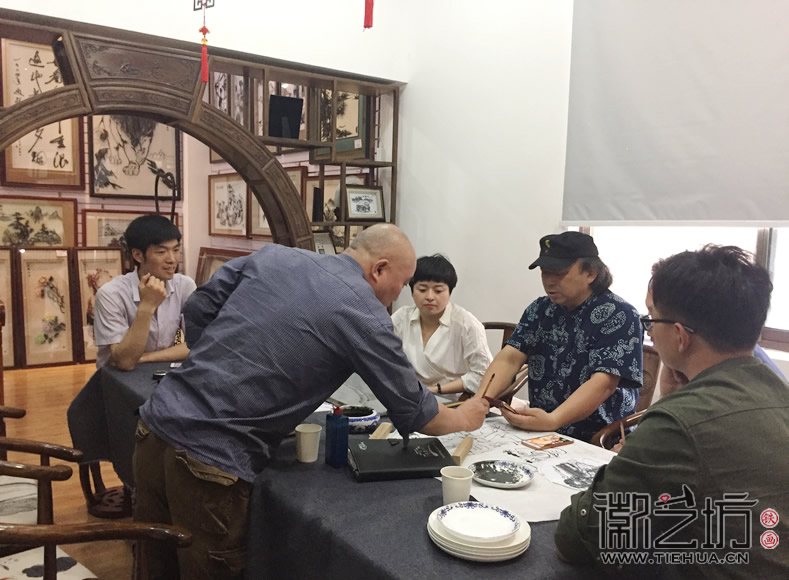 蕪湖鐵畫(huà)知行社第七期國(guó)畫(huà)課程報(bào)道11