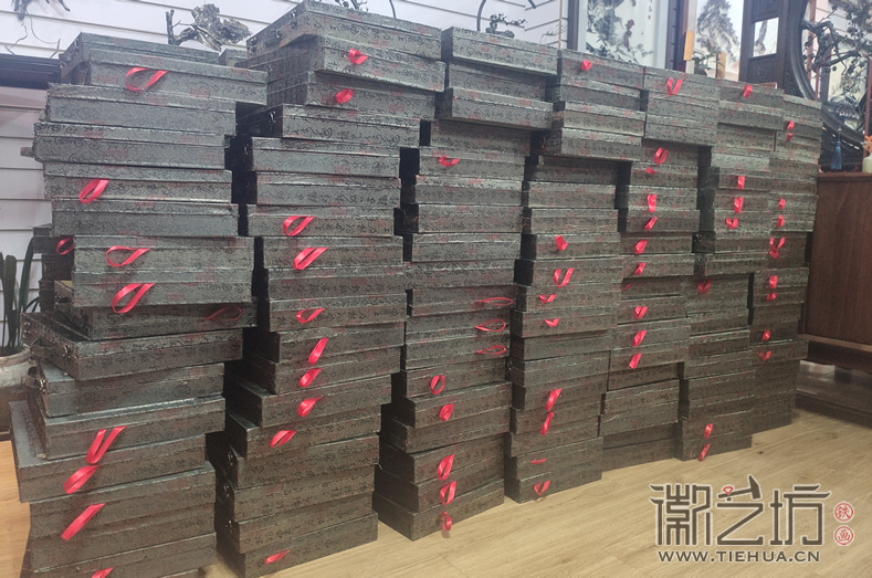 平潭海峽公鐵兩用大橋鐵畫-準備打包發(fā)貨